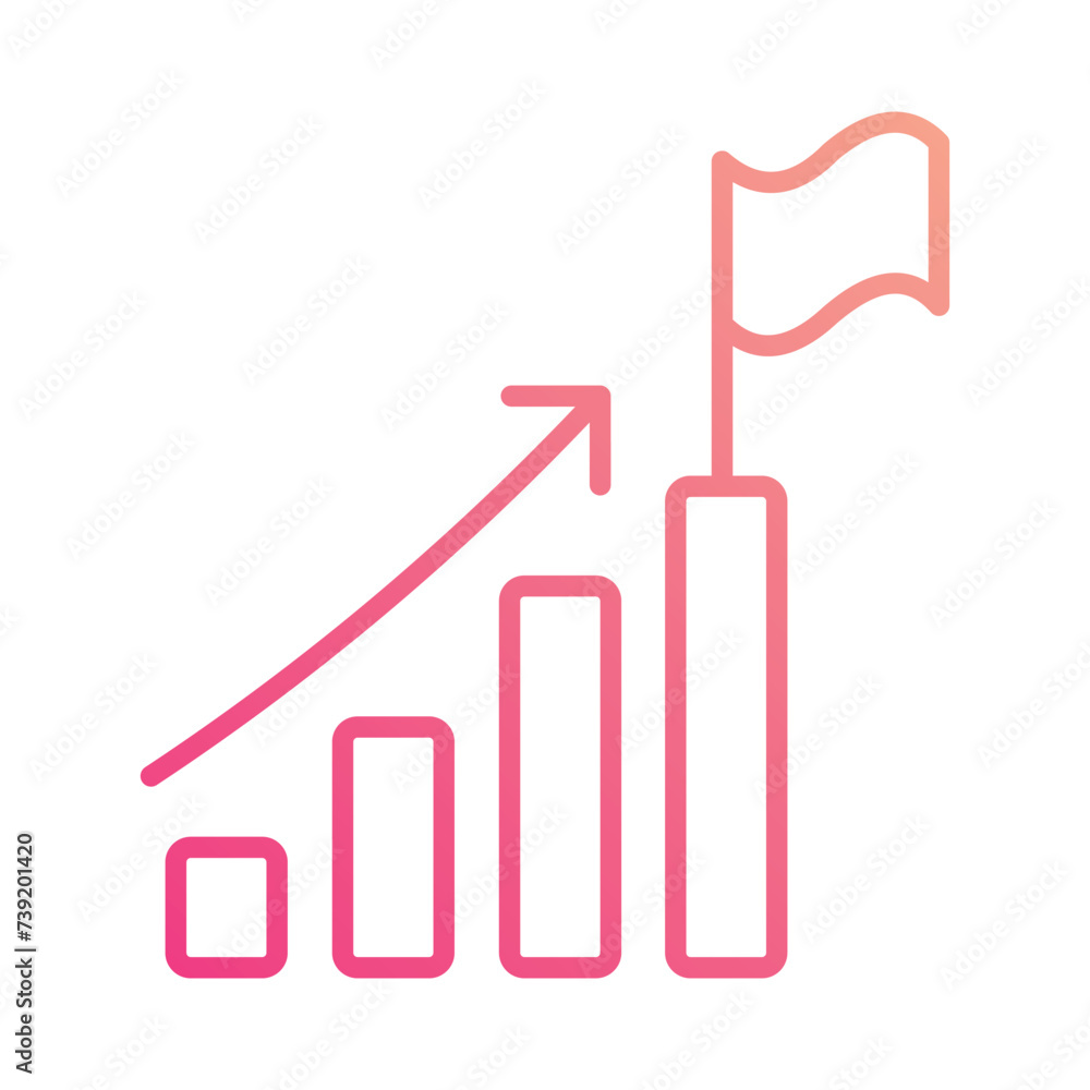 Statistics icon vector, stock illustration Statistics icon vector, stock illustration