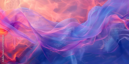 Swirling Movement of Smoke Lines background - Ai Generated © Muhammad