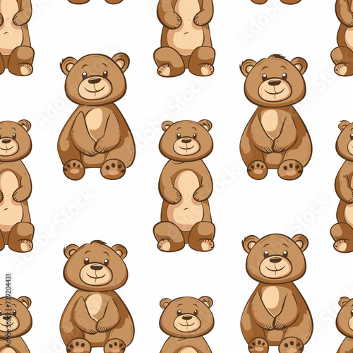 Cuddly Bear Buddies Pattern