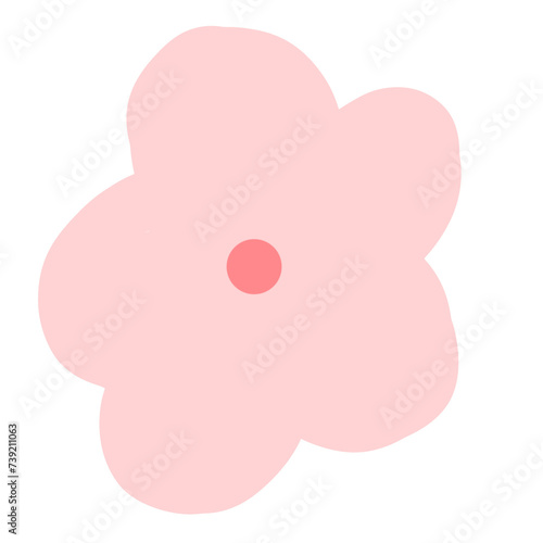 pink baby flower