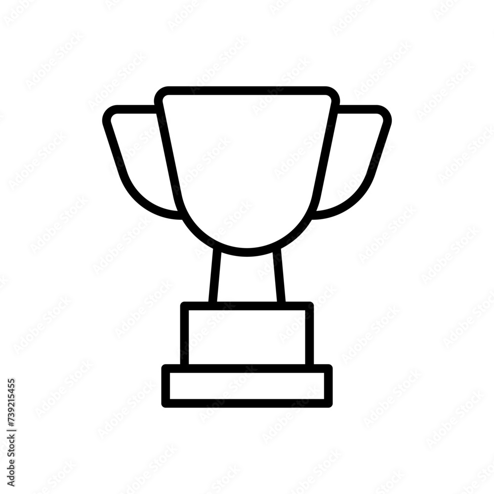 Trophy icon vector design templates simple and modern Trophy icon vector design templates simple and modern
