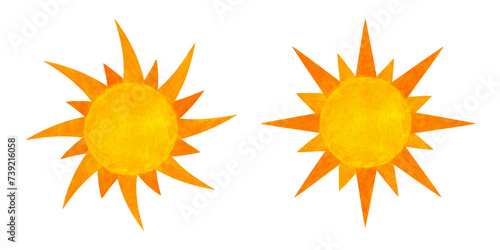 太陽のセット（メラメラとギラギラ）