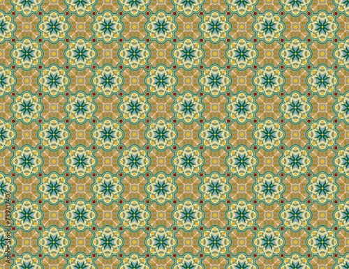 Decorative seamless pattern background design