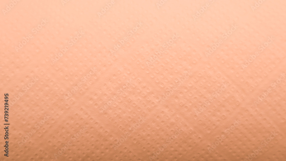 Fototapeta premium Light gradient paper backdrop, trendy peach fuzz color. Textures formed by cardboard or paper ancient of color soft orange.