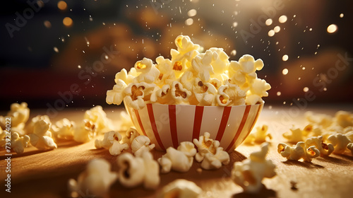 Popcorn commercial shooting  cinema popcorn
