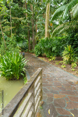 Garten in Singapur