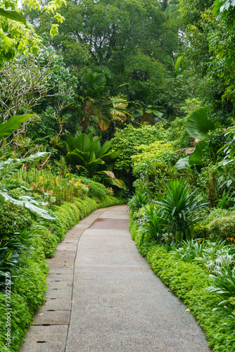 Garten in Singapur © Stephan Sühling