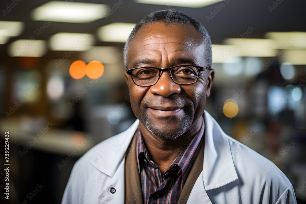 Dedicated Doctor Ensures Patient Well-being in Professional Surroundings. Dedicated Doctor Ensures Patient Well-being in Professional Surroundings.
