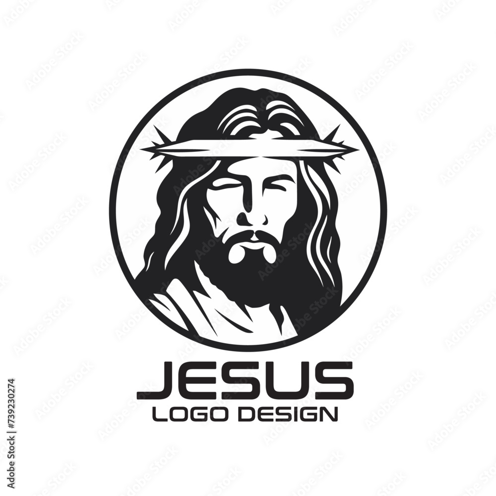 Jesus Vector Logo Design
