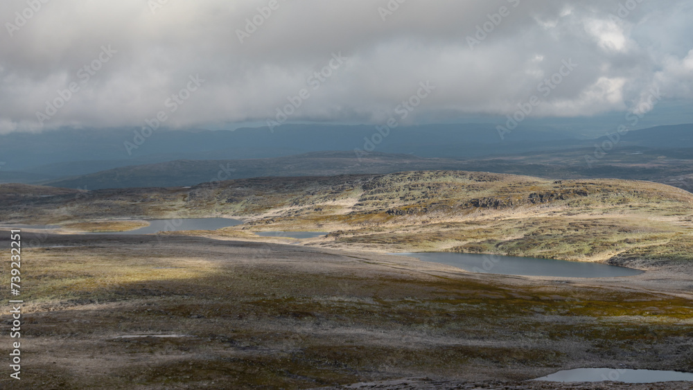 Views in the Norwegian mountains of Trollheimen