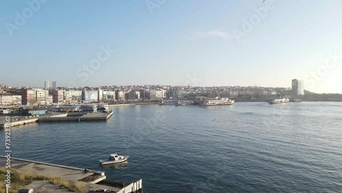 image of istanbul kadıköy sea pier photo