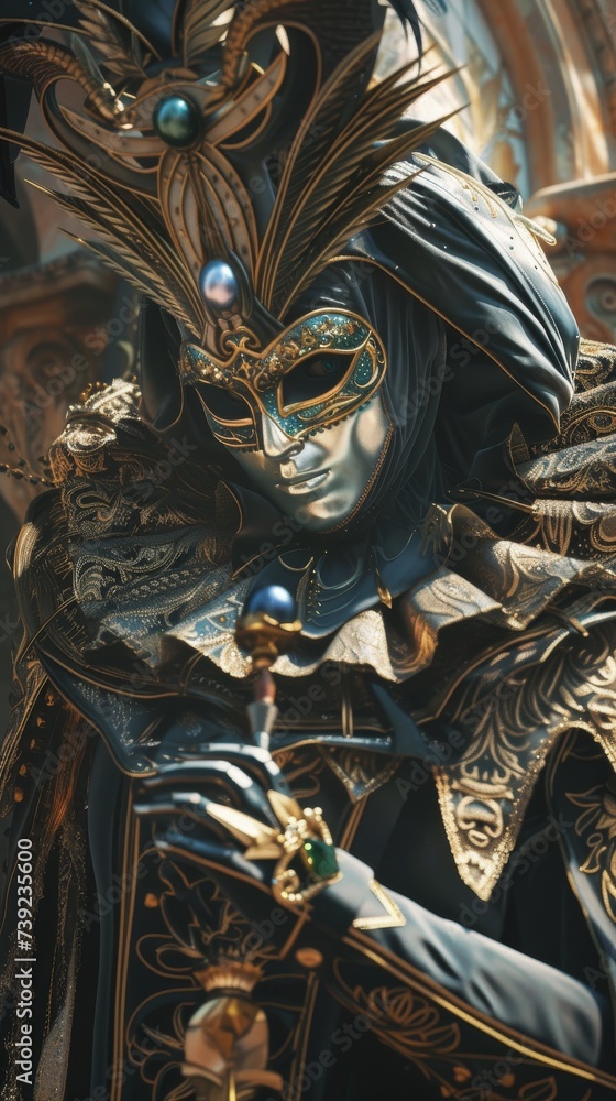 Venetian carnival traditions in a techno utopian society Venetian carnival traditions in a techno utopian society