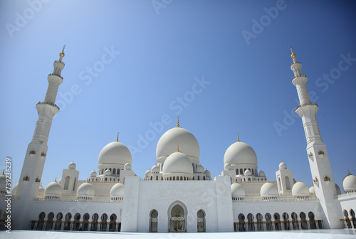 Scheich-Zayid-Moschee. Sheikh Zayed Grand Mosque..