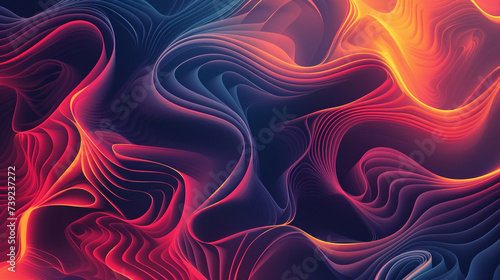 Abstract Patterns: Create visually captivating abstract patterns using shapes, colors, and gradients. Abstract backgrounds can add depth, interest, and a modern aesthetic to designs. Generative AI