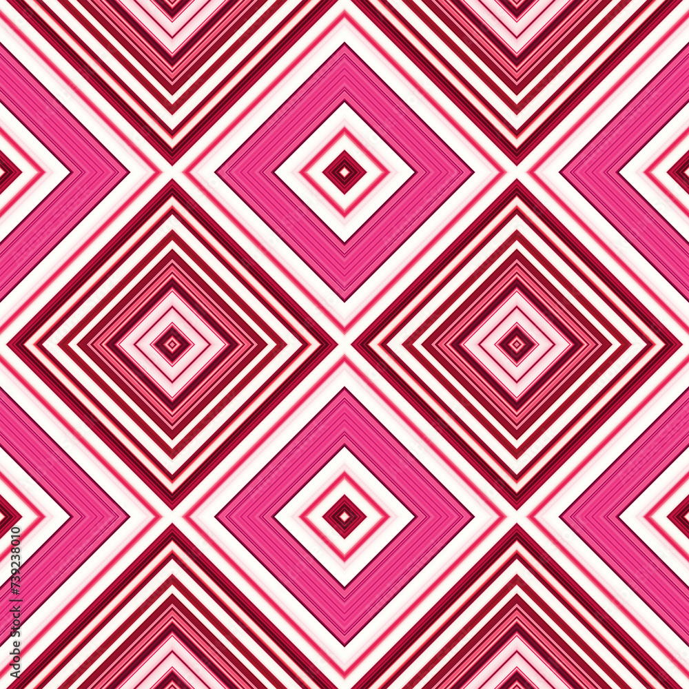 Rhombus and square seamless pattern. The pattern is colored diagonal lines Rhombus and square seamless pattern. The pattern is colored diagonal lines