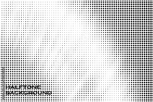 Minimalist Monochrome Frame with Seamless Vector dots