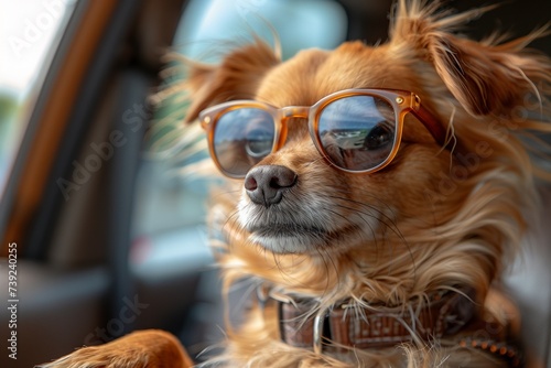 Cool Canine Co-Pilot © yevgeniya131988