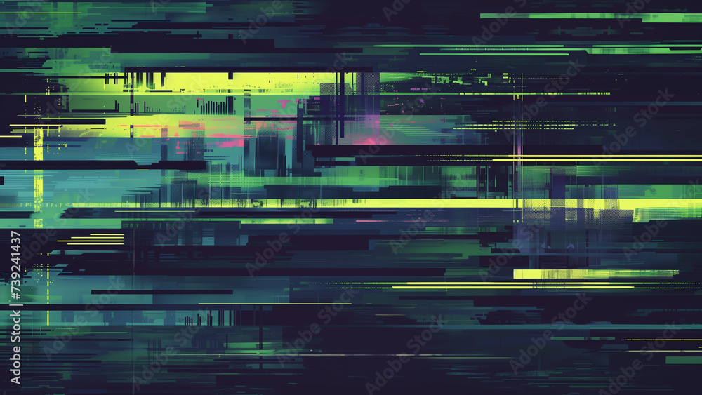 Digital Spectrum: Dark Greens and Blues in a High Tech Design Digital Spectrum: Dark Greens and Blues in a High Tech Design
