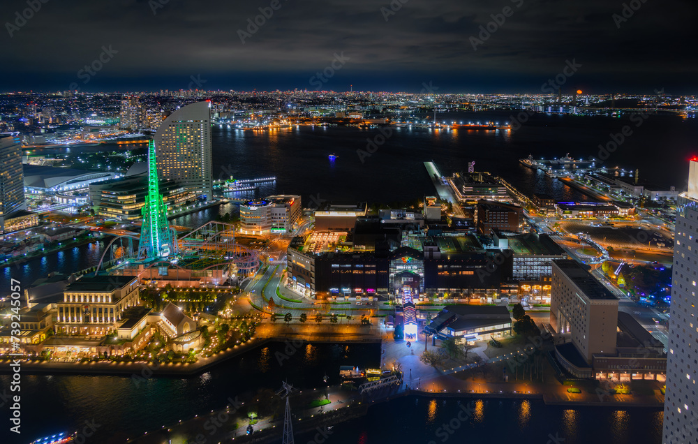 みなとみらいの夜景 みなとみらいの夜景