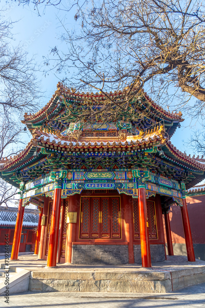 Lama Temple (Yonghe Lamasery). Beijing, China.
