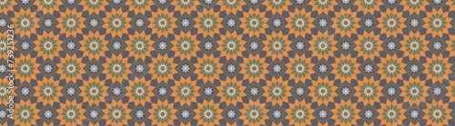arabic seamless pattern, islamic background for ramadan mubarok and eid, geometric moroccan tile