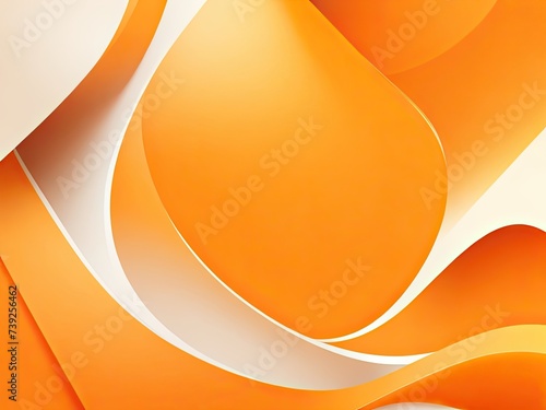 abstract smooth orange backdrop layout for a business report using a designstudioroom site template photo