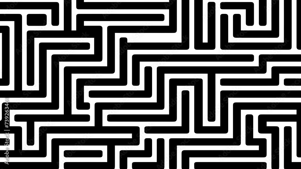 Aerial view of maze, abstract maze for background Aerial view of maze, abstract maze for background