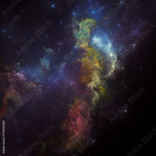 Fototapeta Naklejka Na Ścianę i Meble -  Glow of Outer Space