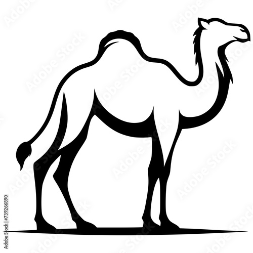 Simple camel silhouette