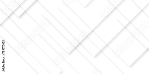  abstract modern geometric and creative concept with white boxes on the white background. soft light paper stripes as mosaic formless volumetric pattern paper texture design. 3d rendering.