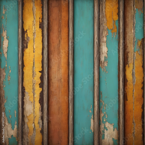 abstract background of old rusty wall with peeling paint.   © gabriela