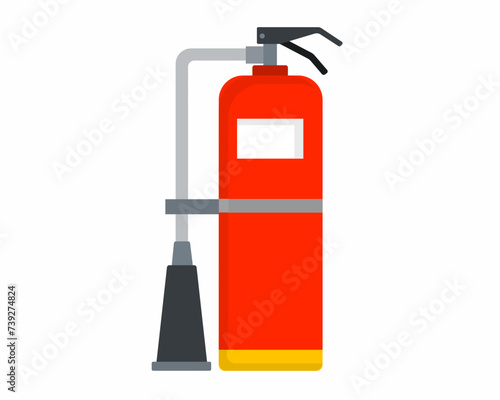 Wallpaper Mural Fire extinguisher flat vector design Torontodigital.ca