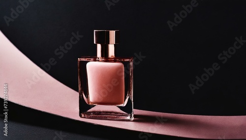 "Stylish Parfumerie: A Minimalistic and Elegant Perfume Bottle Design