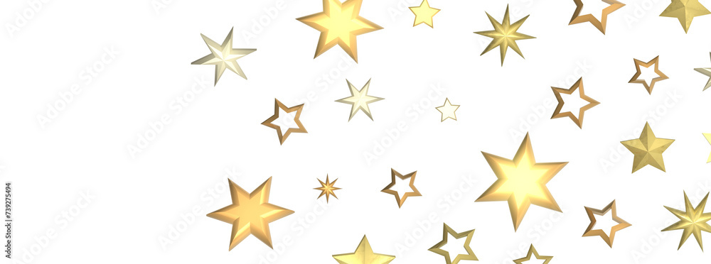 Stardust Christmas Shower: Mesmerizing 3D Illustration Depicting Descending Holiday Star Particles Stardust Christmas Shower: Mesmerizing 3D Illustration Depicting Descending Holiday Star Particles