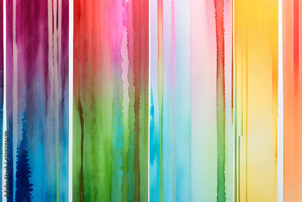 Closeup of abstract watercolor paint. Generative AI (생성형 AI) Closeup of abstract watercolor paint. Generative AI (생성형 AI)
