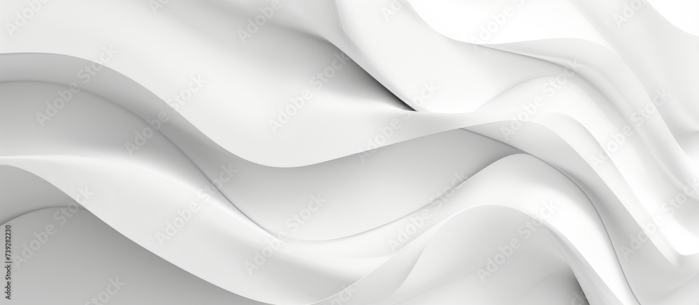 Elegant white abstract background with an incredibly smooth and serene design for a modern and stylish look Elegant white abstract background with an incredibly smooth and serene design for a modern and stylish look