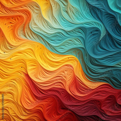 Colorful abstract background. Psychedelic multicolored texture.
