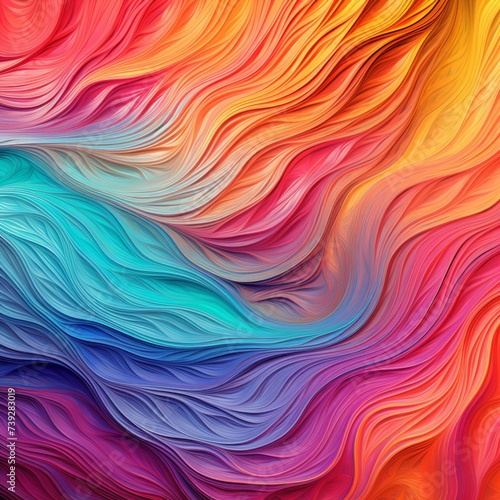 Abstract coloring background of the gradient with visual wave, twirl and lighting effects.