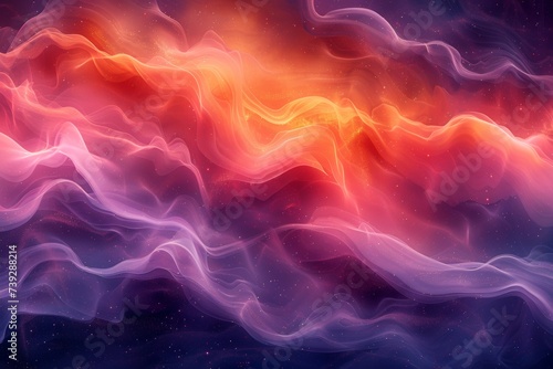 Abstract Colorful waves and Lines background for design and presentation 