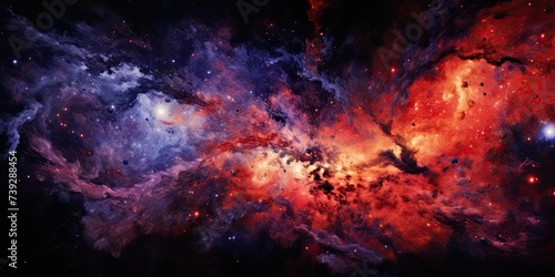 Beautiful Starry Nebula Galaxy Wallpaper