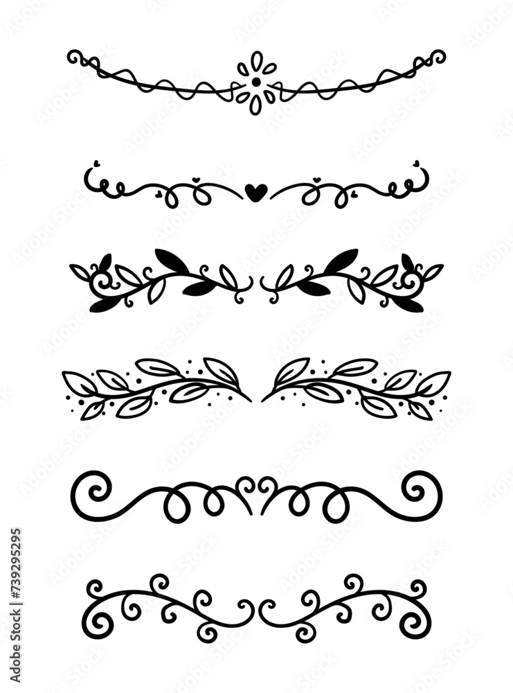 Ornamental divider collection