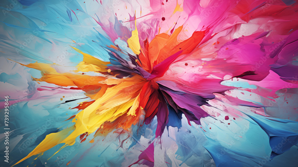 Bright color abstract artistic pattern background picture
Bright color abstract artistic pattern background picture