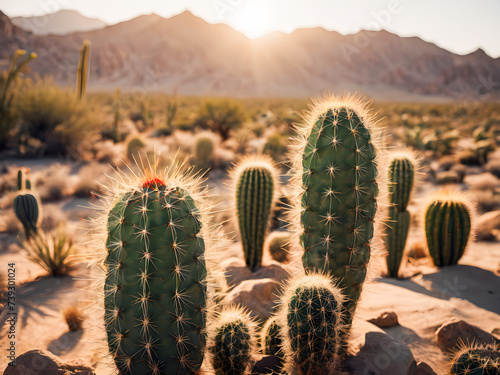 cactus in the desert