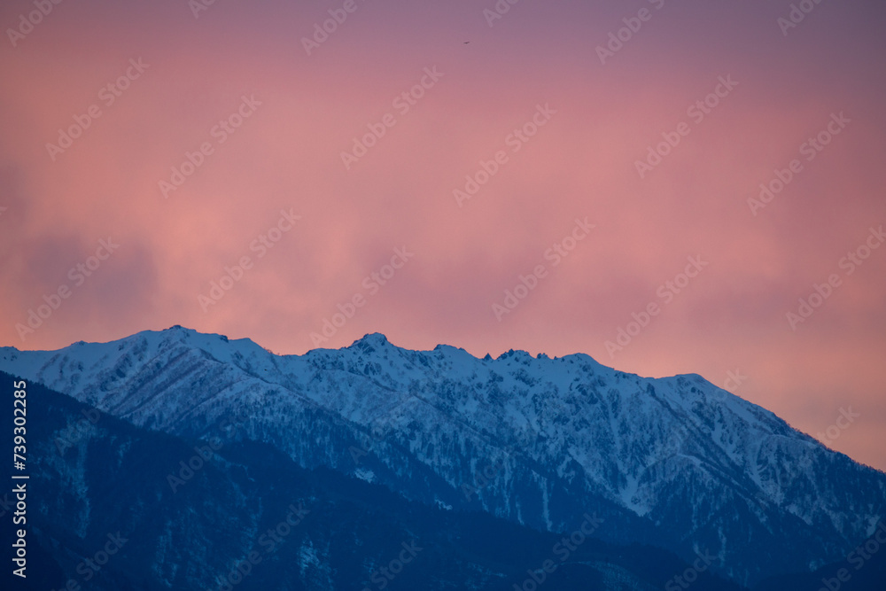 sunrise in the mountains sunrise in the mountains