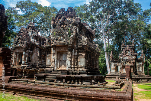Chau Say Tevoda is a temple at Angkor, Cambodia. Built in the mid-12th century, it is a Hindu temple in the Angkor Wat period. 