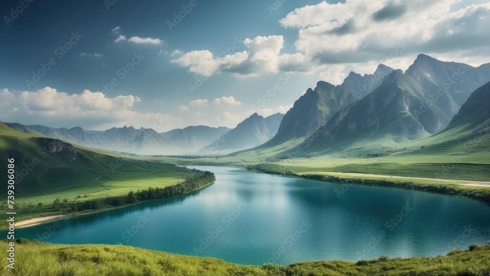 Explore a vast and diverse open world landscape of diverse hills, towering mountains and breathtaking lakes Explore a vast and diverse open world landscape of diverse hills, towering mountains and breathtaking lakes