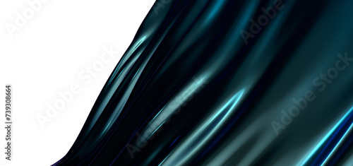 Abstract blue waves backgro...