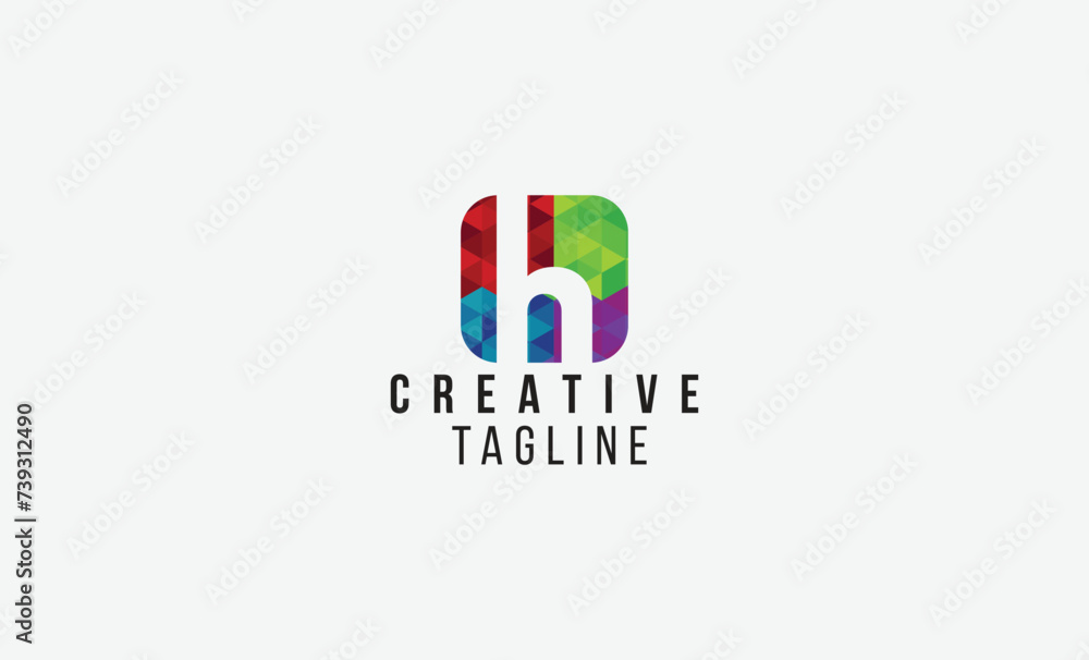 H Letter Modern, unique, simple Abstract logo H Letter Modern, unique, simple Abstract logo