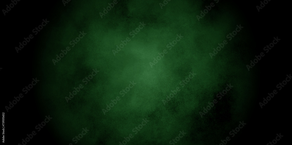 abstract dark background old concrete wall with light green paper textrue. sky cloud surface. grunge cement wall texture in dark tone. vector art, smoke cloud, space view illustration, marble wall .