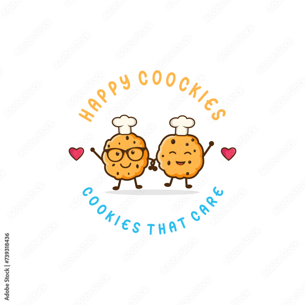 Charming cute Cake Cartoon Characters for T-Shirt, Poster and Social Media Happiness,vector Charming cute Cake Cartoon Characters for T-Shirt, Poster and Social Media Happiness,vector